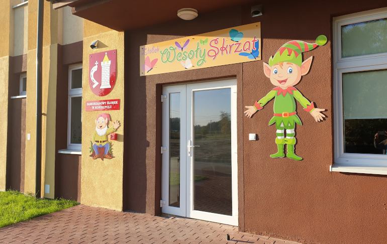 wejście główne do żłobka